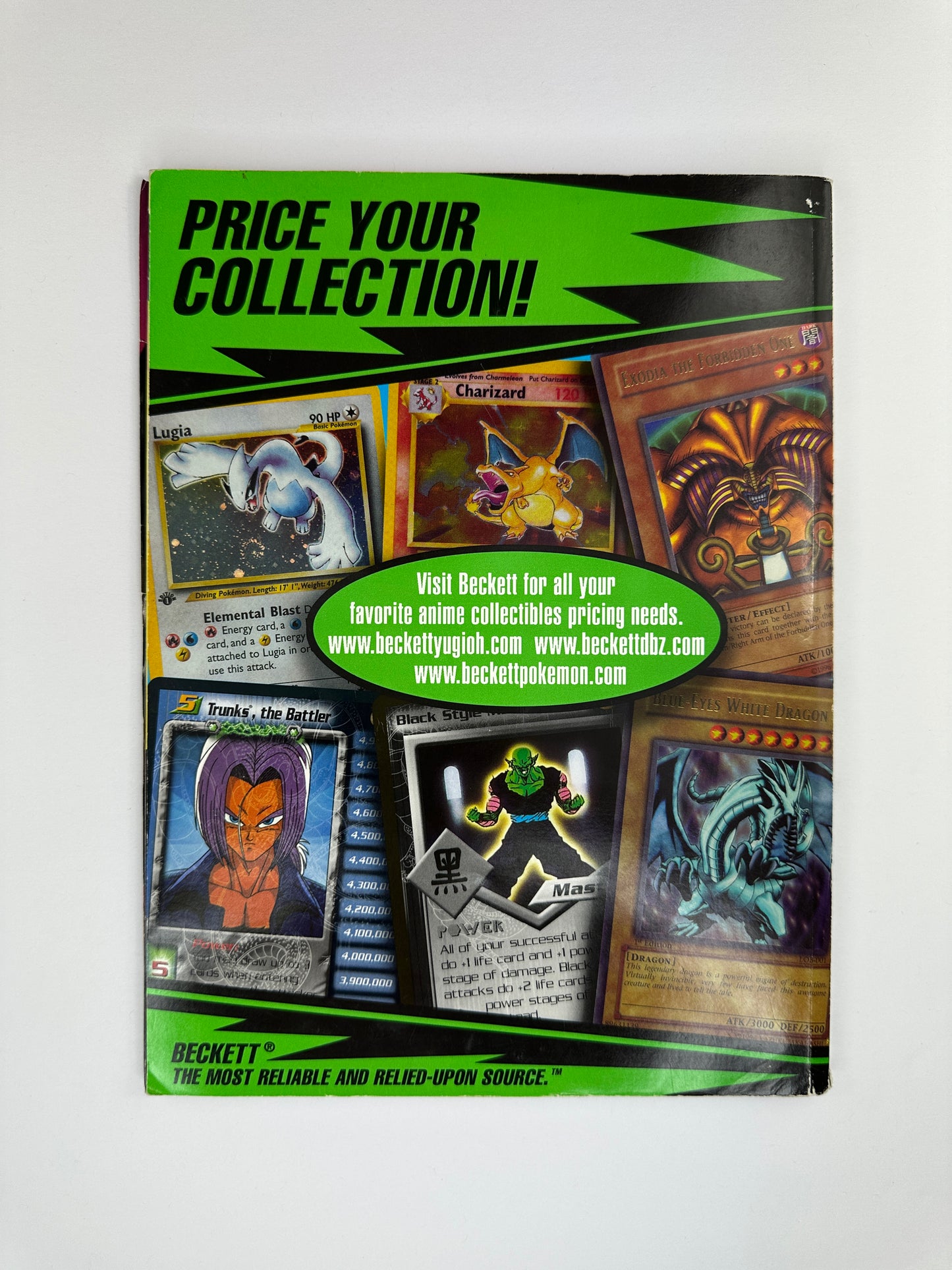 Beckett Yu-Gi-Oh Collector Magazine