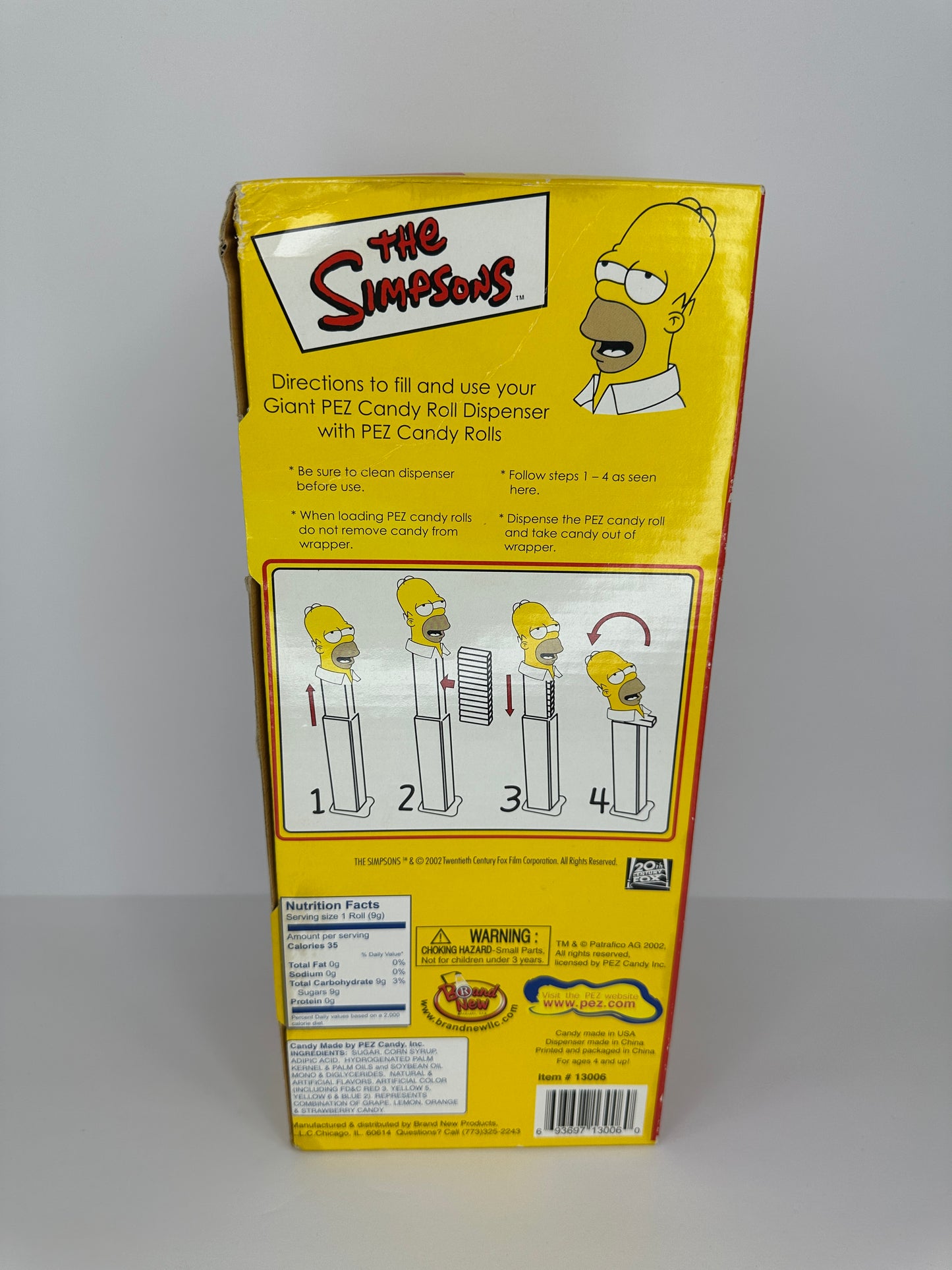 Homer Simpson Giant PEZ