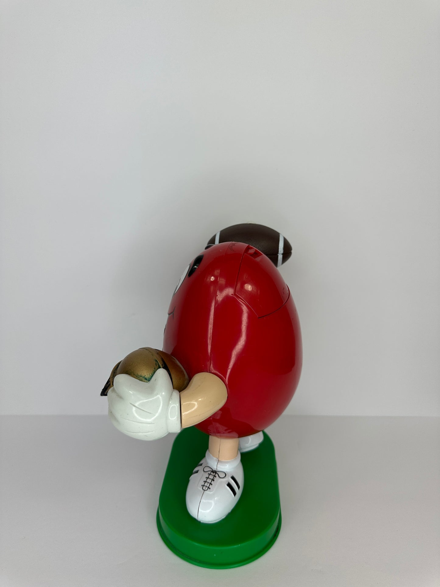 M&M’s Red Gold Helmet Football Dispenser