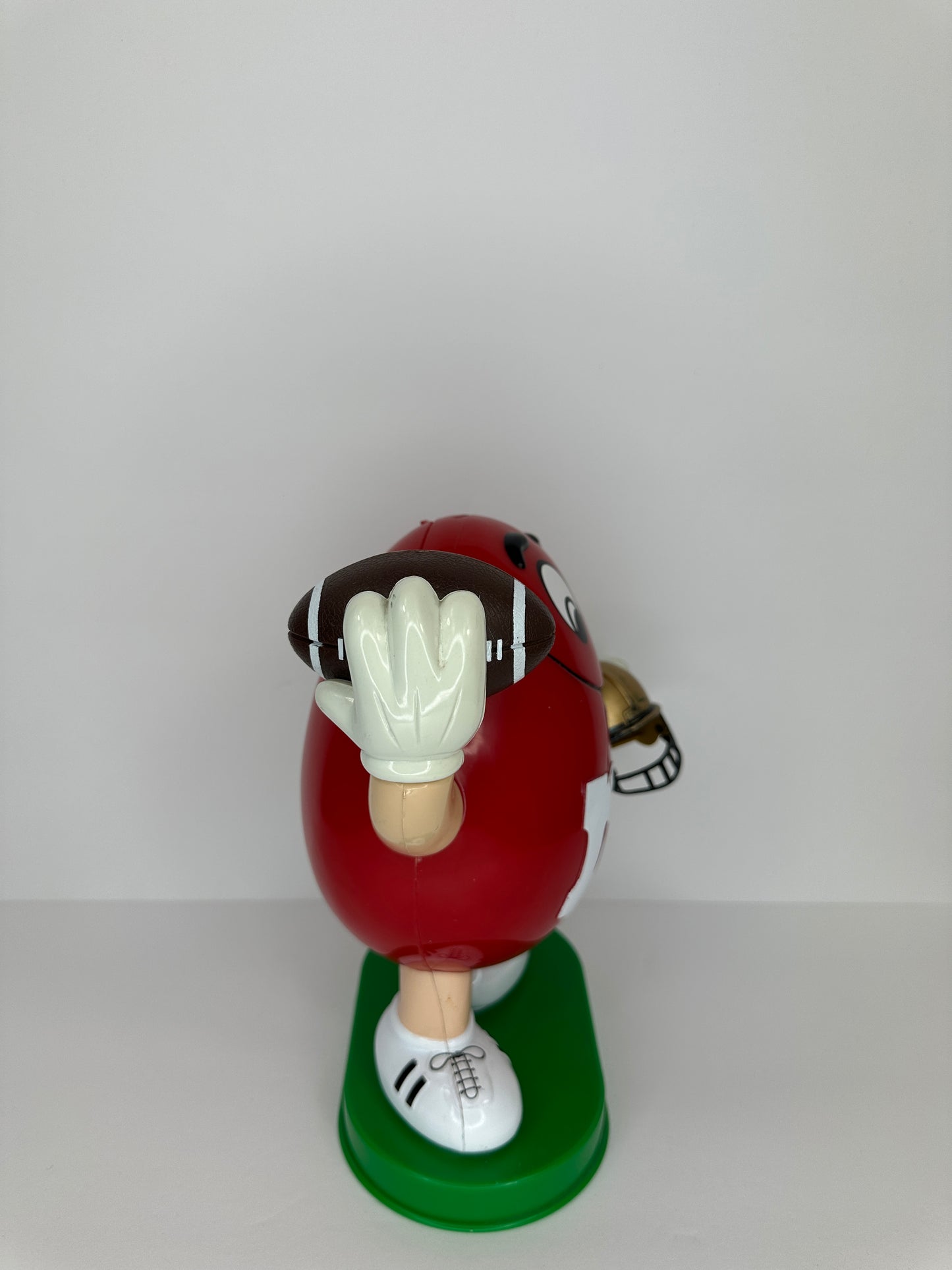 M&M’s Red Gold Helmet Football Dispenser